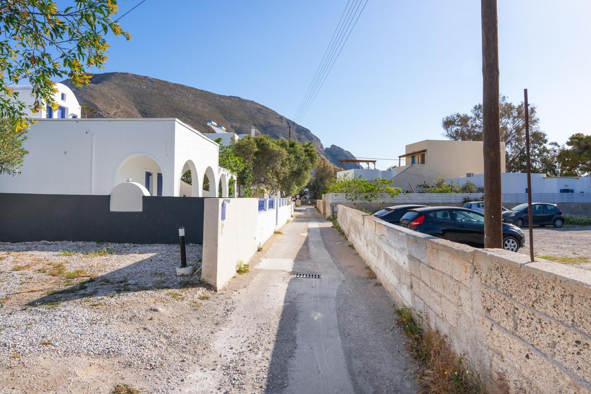 Aegean Blue Santorini Perissa Apartman Kültér fotó